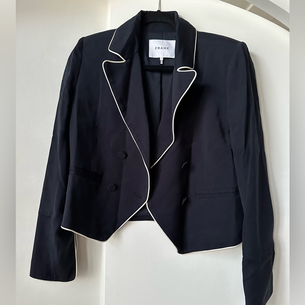 FRAME navy jacket